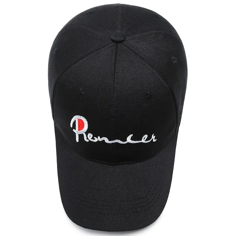 White Blue Logo Baseball Cap for Men Women
