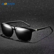 Men Polarized Color Changing Sunglasses Black Square — feature 7