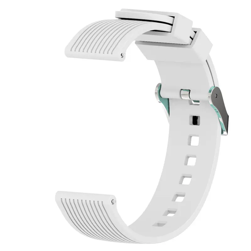 Pink Silicone Vertical Strap Watch for Men Women