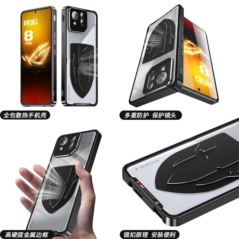Asus Ro9Pro Metal Cooling Case with 480G Heat Resistant Design - Image 6
