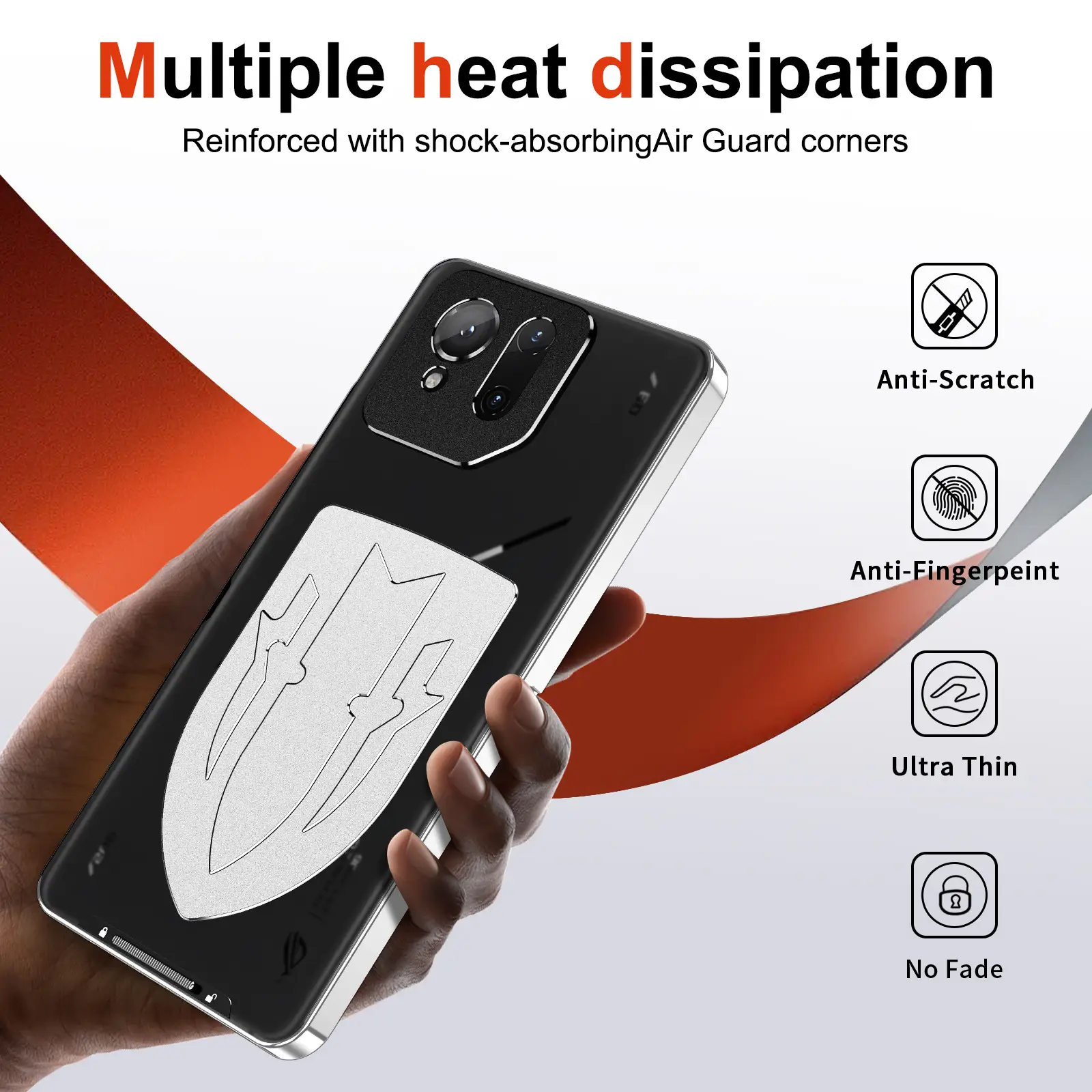 Asus Ro9Pro Metal Cooling Case with 480G Heat Resistant Design — feature 5