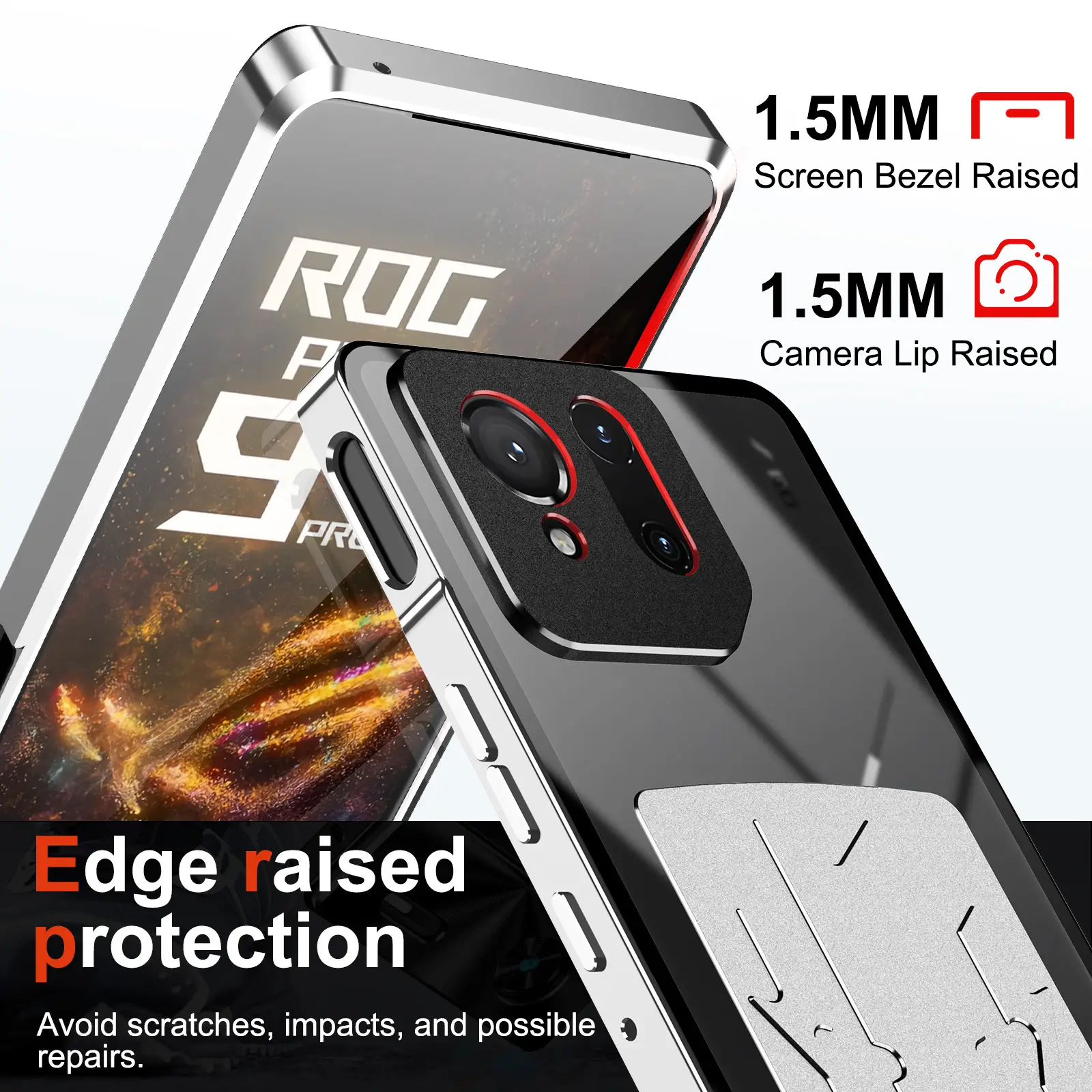 Asus Ro9Pro Metal Cooling Case with 480G Heat Resistant Design — feature 6