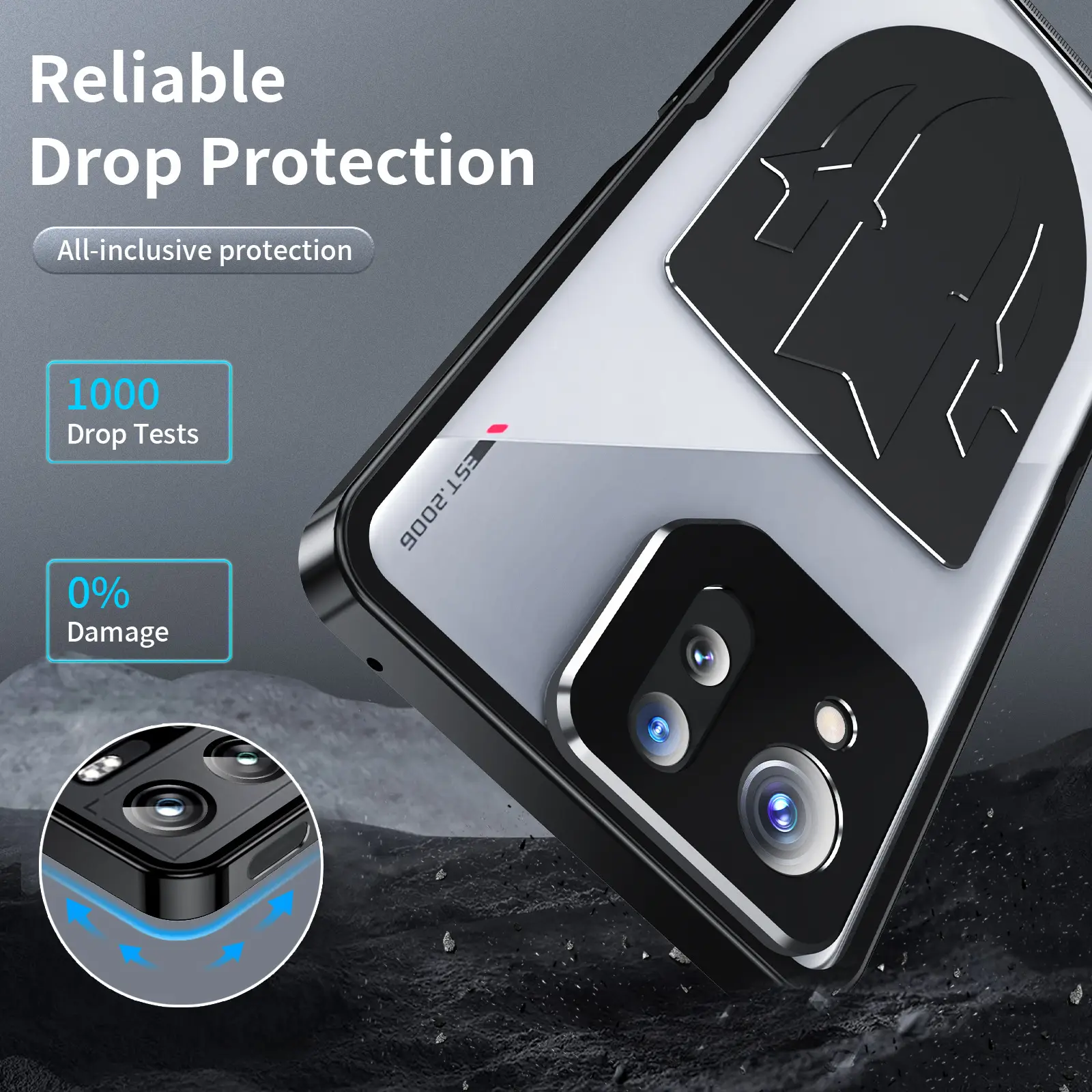 Asus Ro9Pro Metal Cooling Case with 480G Heat Resistant Design — feature 9