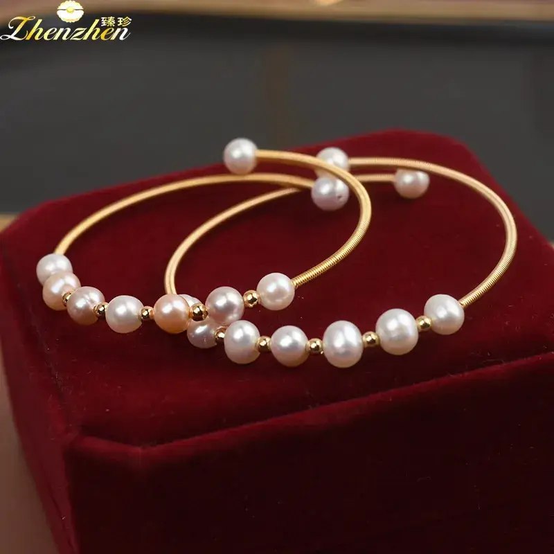 Natural Pearl Adjustable Bracelet for Women - Image 4