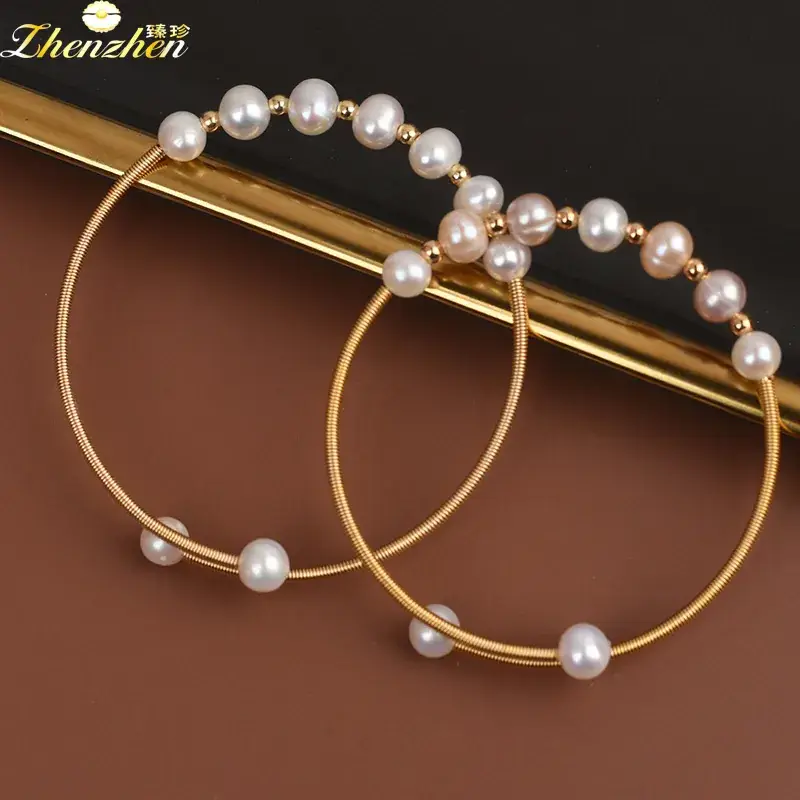 Natural Pearl Adjustable Bracelet for Women - Image 5