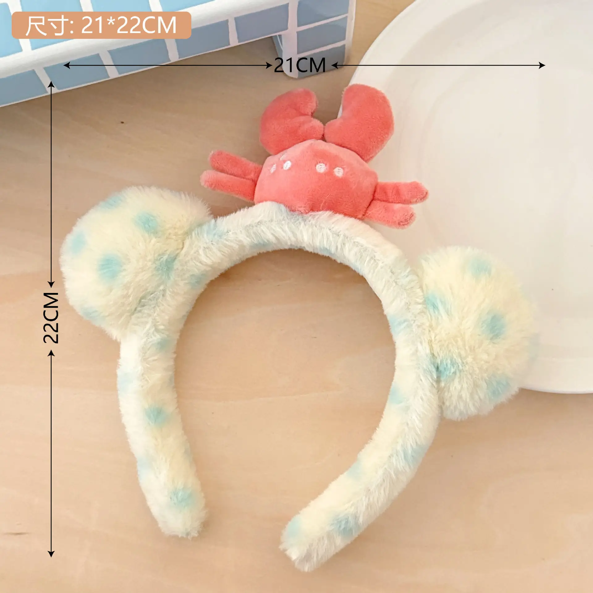 New Cute Bow Bear Ear Plush Hair Band for Girls - Image 2