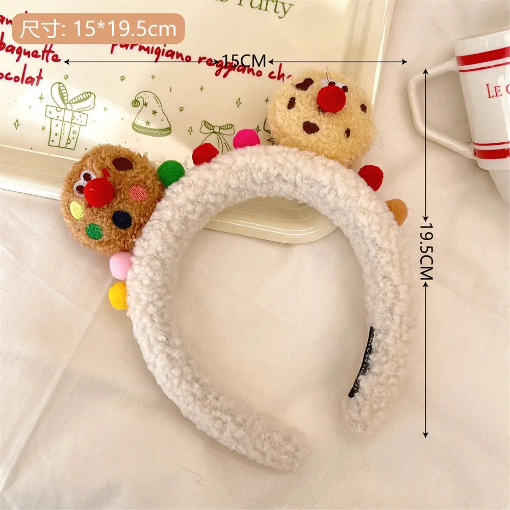 New Cute Bow Bear Ear Plush Hair Band for Girls - Image 3