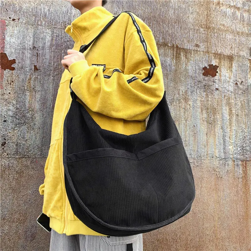 Retro Brown Women's Shoulder Bag with Mesh Pocket - Image 8