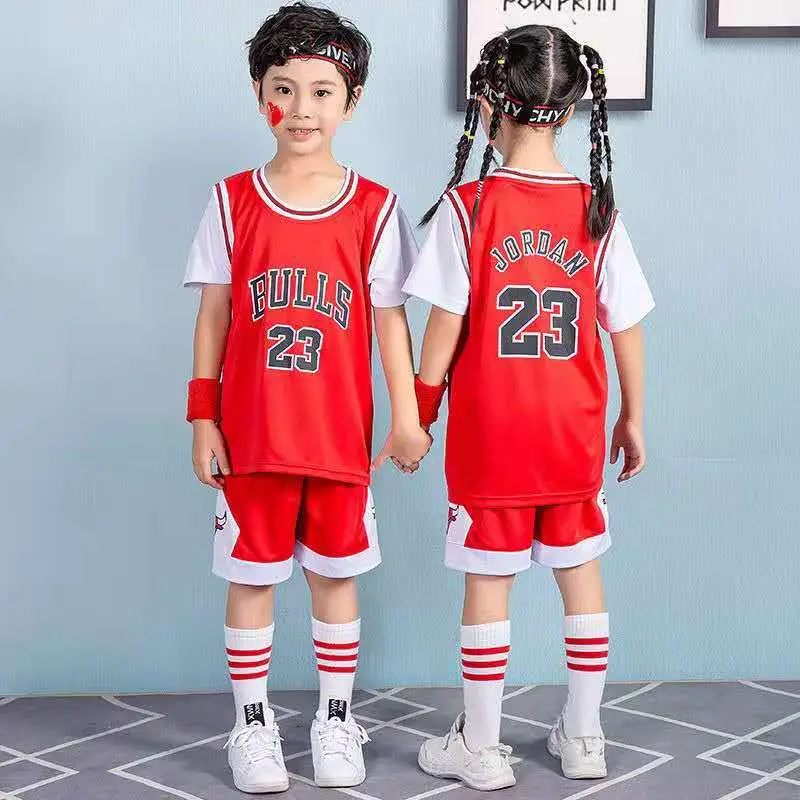 Kids Lakers Basketball Suit Yellow 23 Size - Image 13