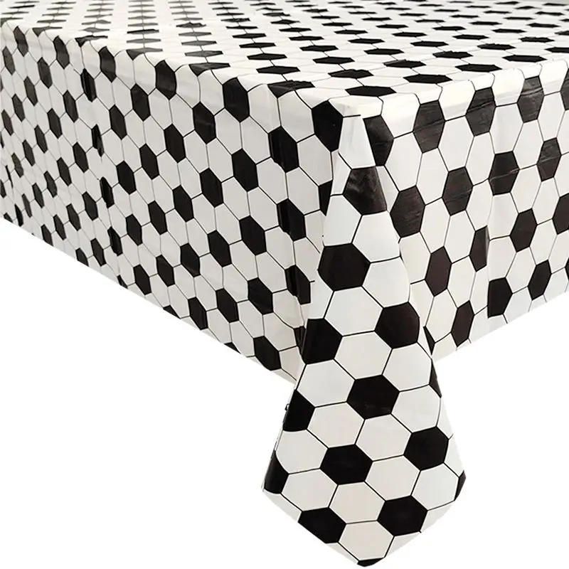 Amazon Disposable Tablecloth Playing Cards Casino Party Football Baseball 54x108 inch