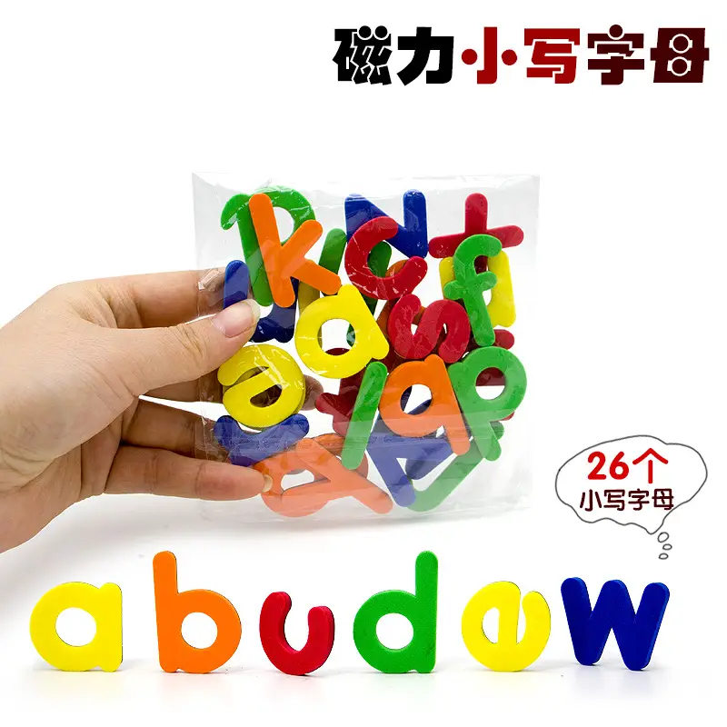 Magnetic English Alphabet Stickers for Kids Educational Toy