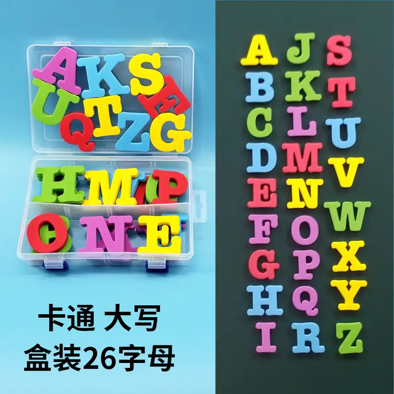 Magnetic English Alphabet Stickers for Kids Educational Toy