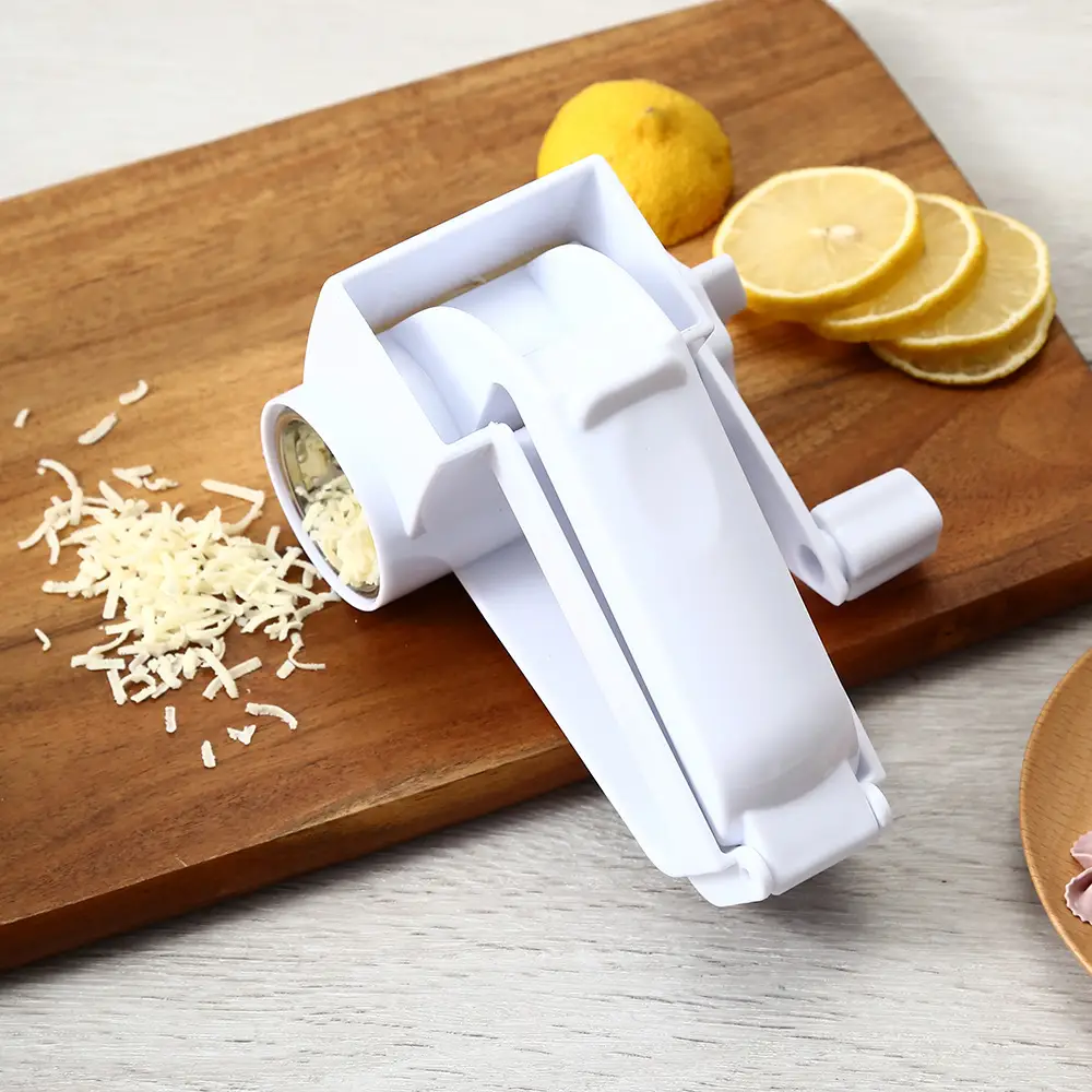 Stainless Steel Rotary Grater for Cheese & Ginger - Image 5