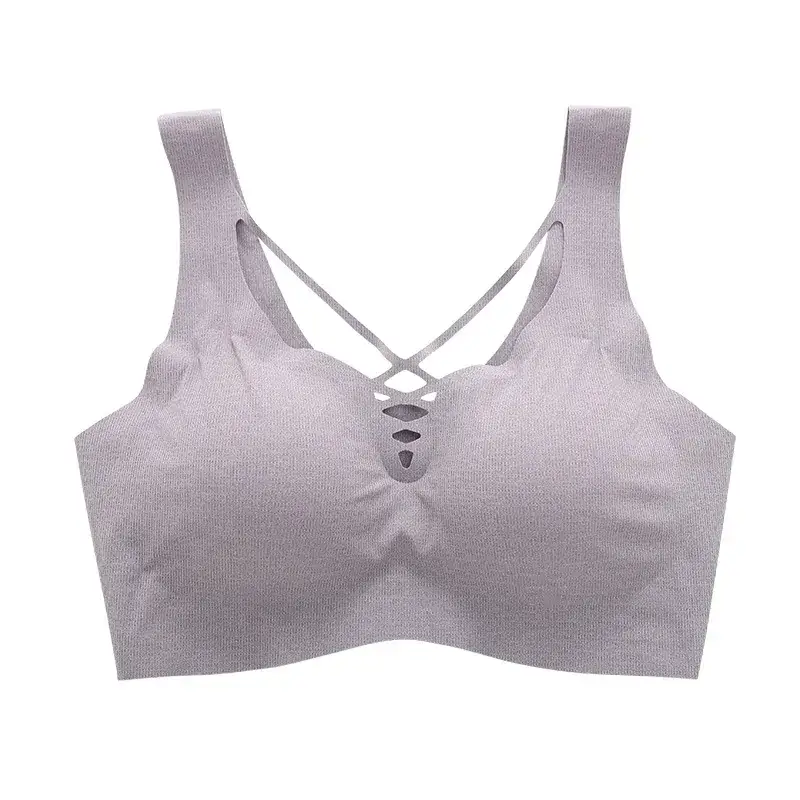 2022 New Japanese Seamless Women's Bra Push-Up Wireless Comfortable Sports Style - Image 4