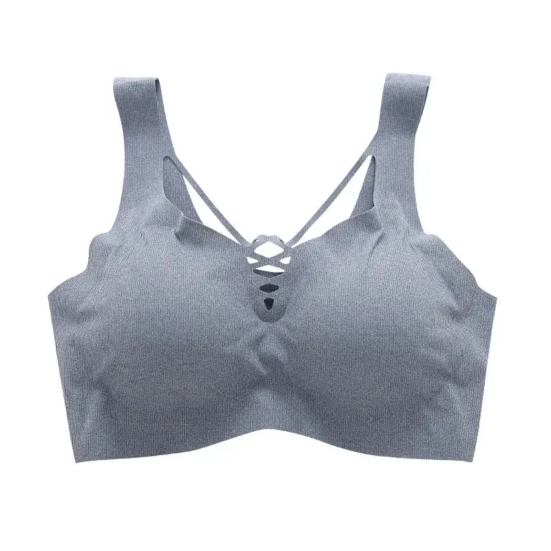 2022 New Japanese Seamless Women's Bra Push-Up Wireless Comfortable Sports Style - Image 5