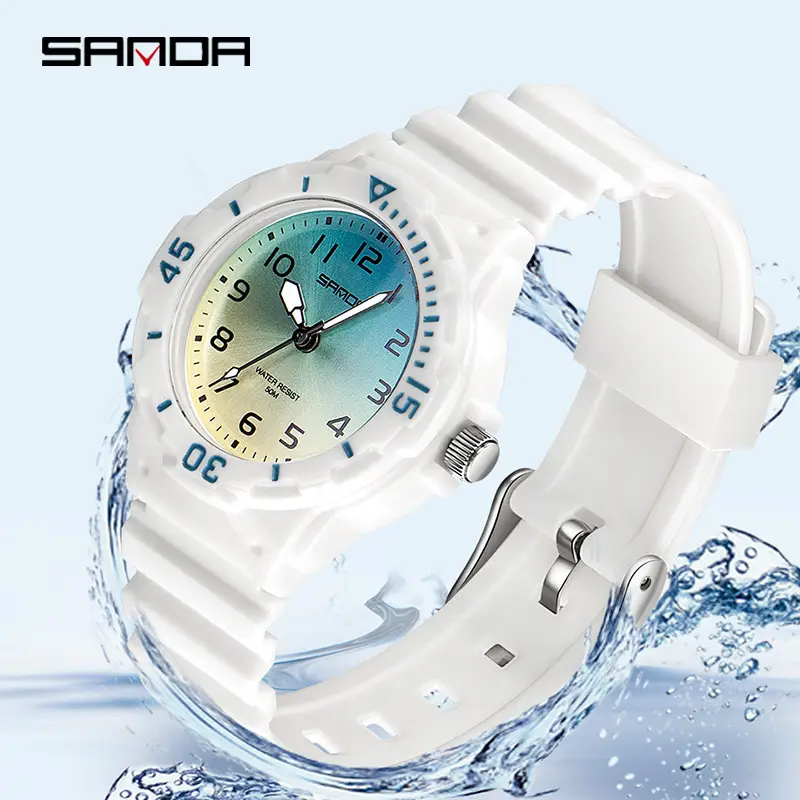 Sanda Black Quartz Women's Watch Small K-Style - Image 14