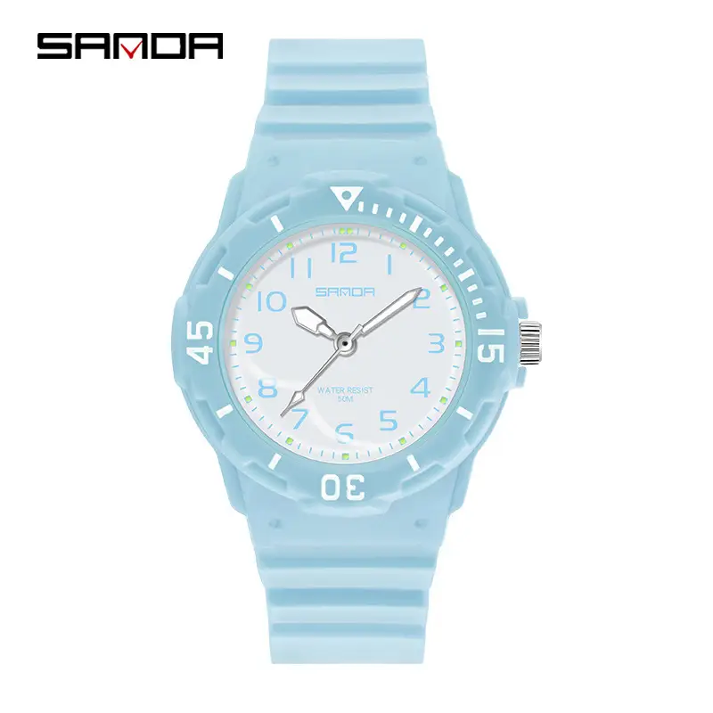 Sanda Black Quartz Women's Watch Small K-Style - Image 3
