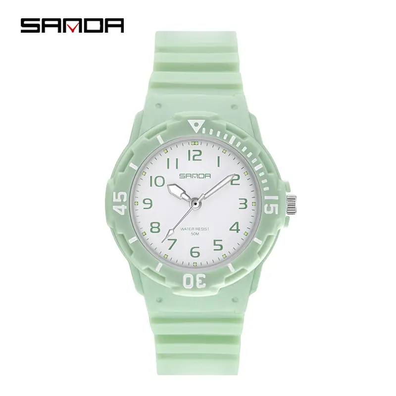 Sanda Black Quartz Women's Watch Small K-Style - Image 6