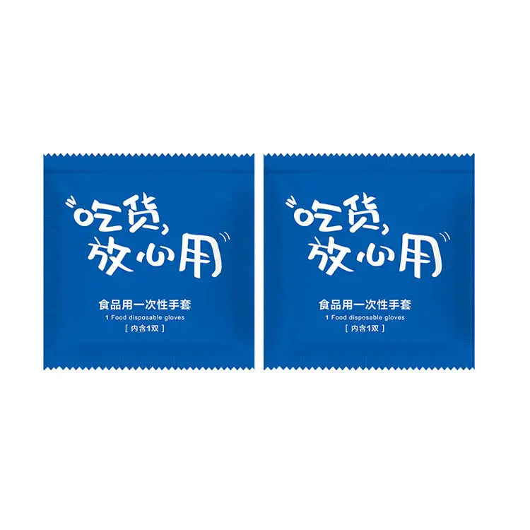 Disposable Food Gloves 200 Pcs PE Plastic Catering