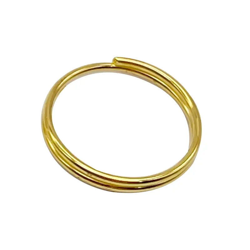 Gold Iron Double Ring Connecting Bracelets Set - Image 8