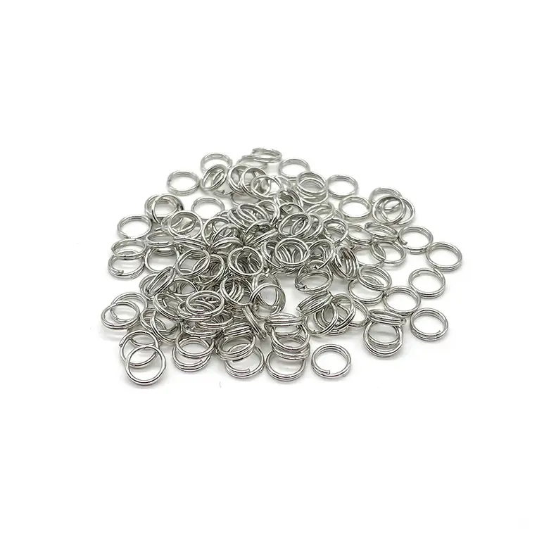 Gold Iron Double Ring Connecting Bracelets Set — feature 7