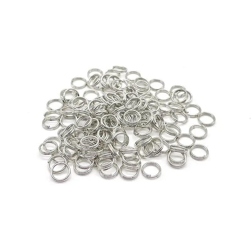 Gold Iron Double Ring Connecting Bracelets Set - Image 2