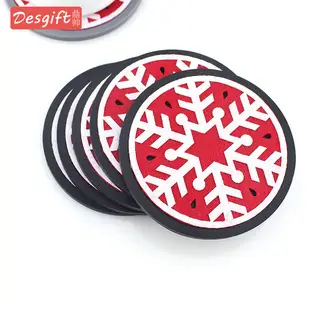 Pink Round Silicone Coffee Cup Coasters Heat Insulated Anti-Perm Mat — feature 12