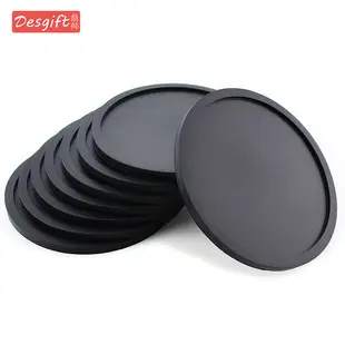 Pink Round Silicone Coffee Cup Coasters Heat Insulated Anti-Perm Mat — feature 17