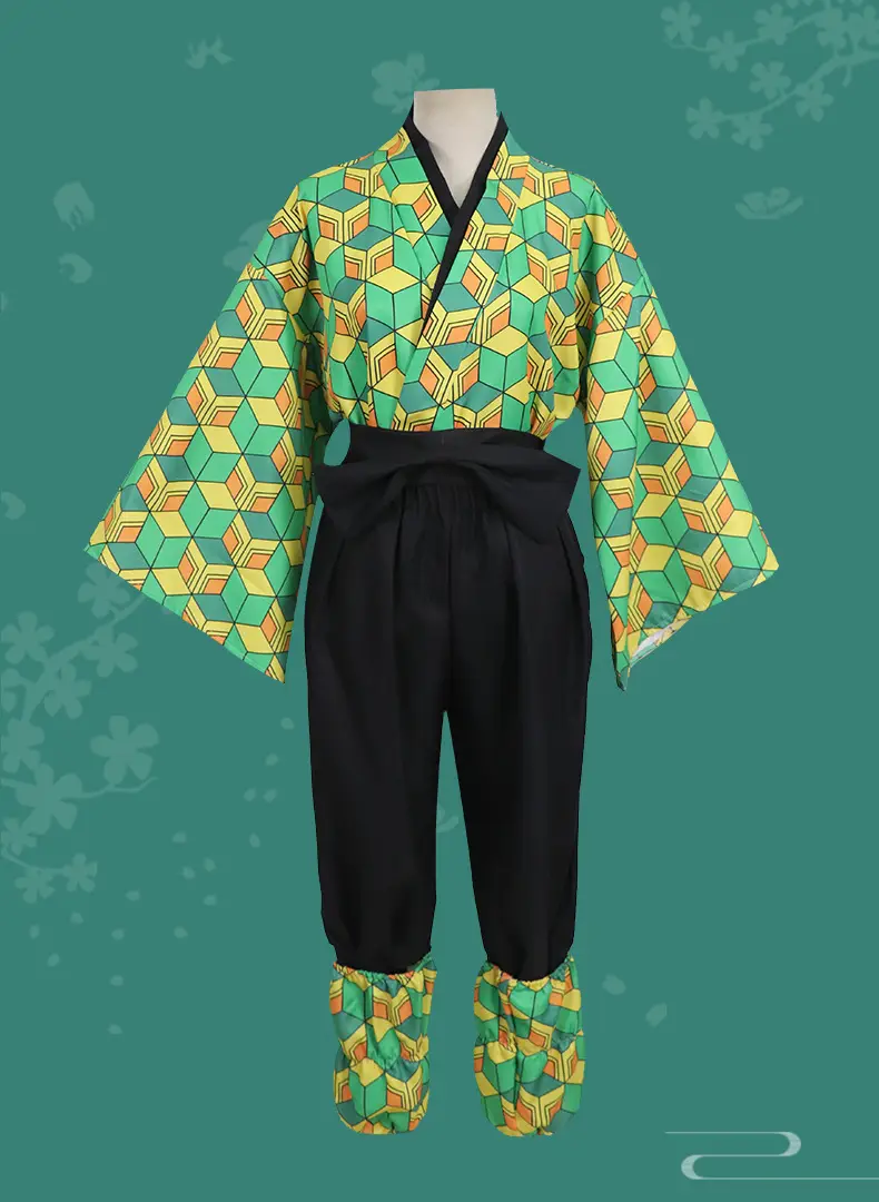 Tanjiro Kimetsu Cosplay Suit Japanese Anime Style — feature 11