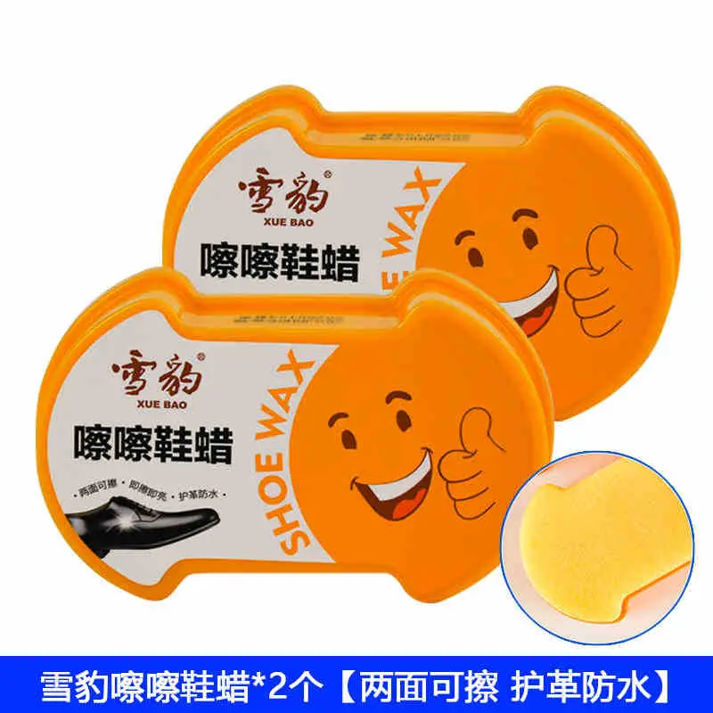Snow Leopard Shoe Wax for Colorless Brown Leather - Image 2