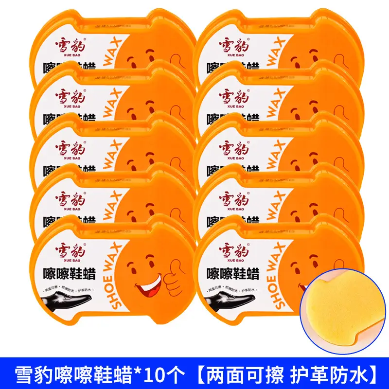 Snow Leopard Shoe Wax for Colorless Brown Leather - Image 5