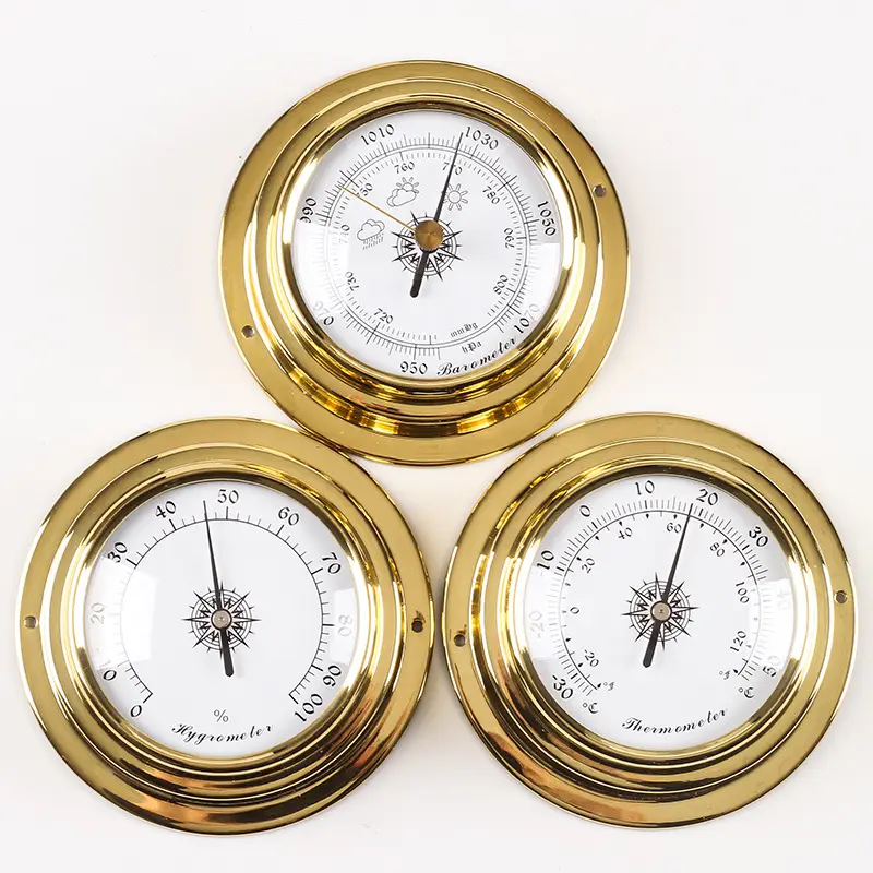 98mm Gold Copper Marine Compass Set of 6 - Image 7