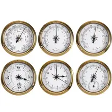 98mm Gold Copper Marine Compass Set of 6 — feature 1