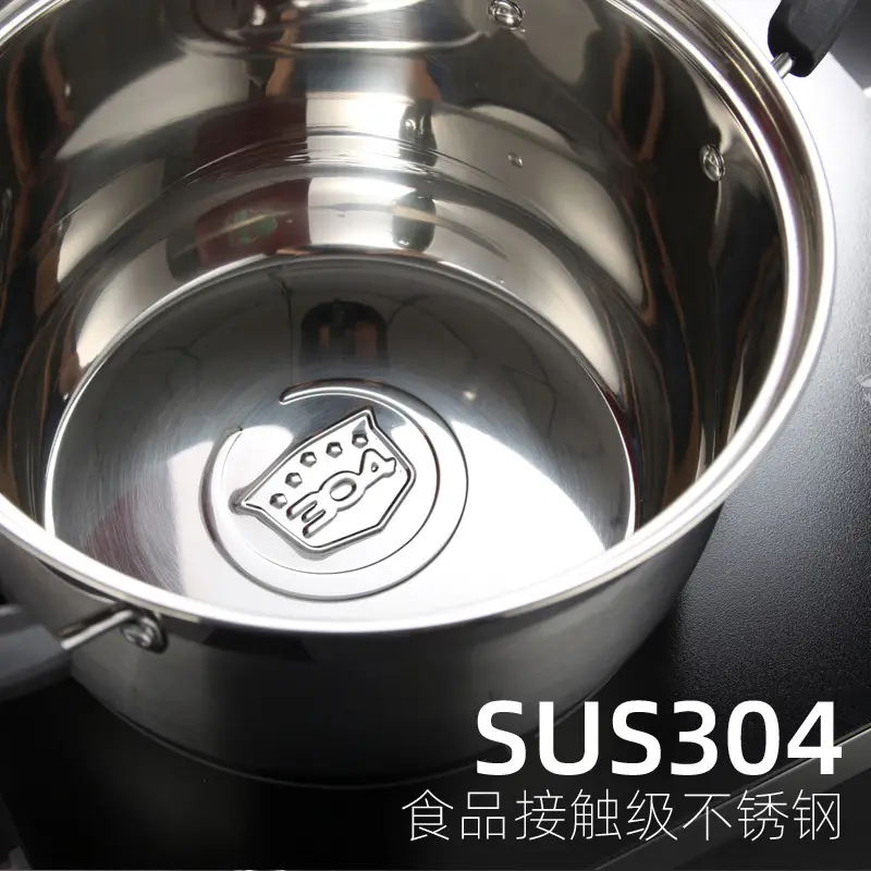 304 Stainless Steel Soup Pot for Gas Stove - Image 5