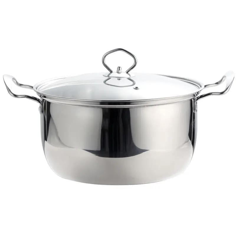 304 Stainless Steel Soup Pot for Gas Stove - Image 2