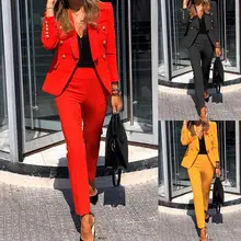 Women's Beige Plush Button Coat Top with Lapels — feature 3