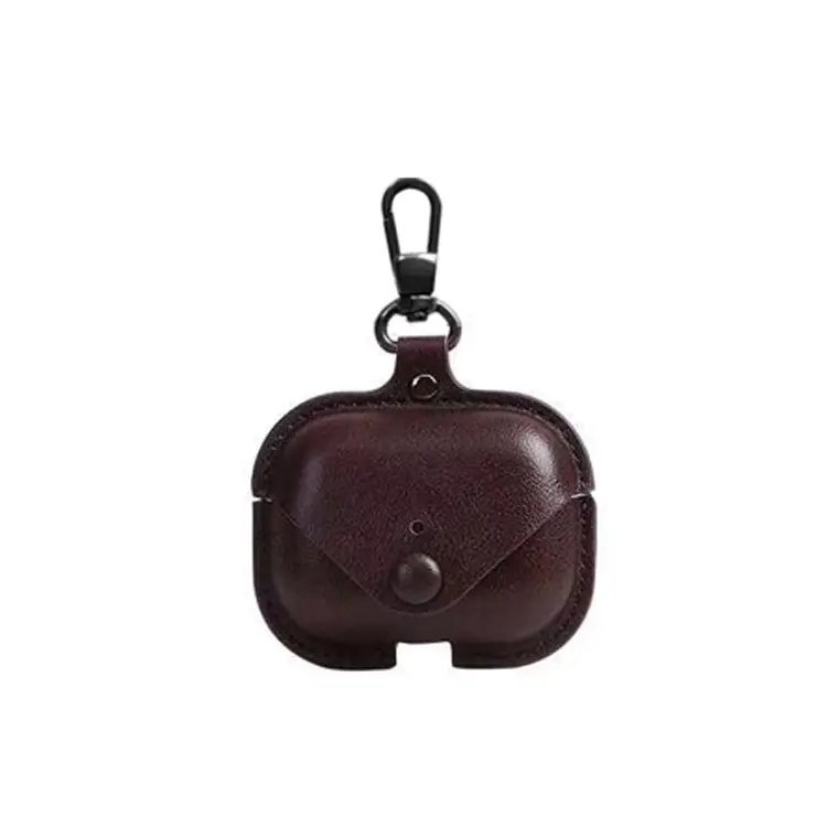 Apple Airpod 4 Protective Leather Case Wireless Bluetooth - Image 3