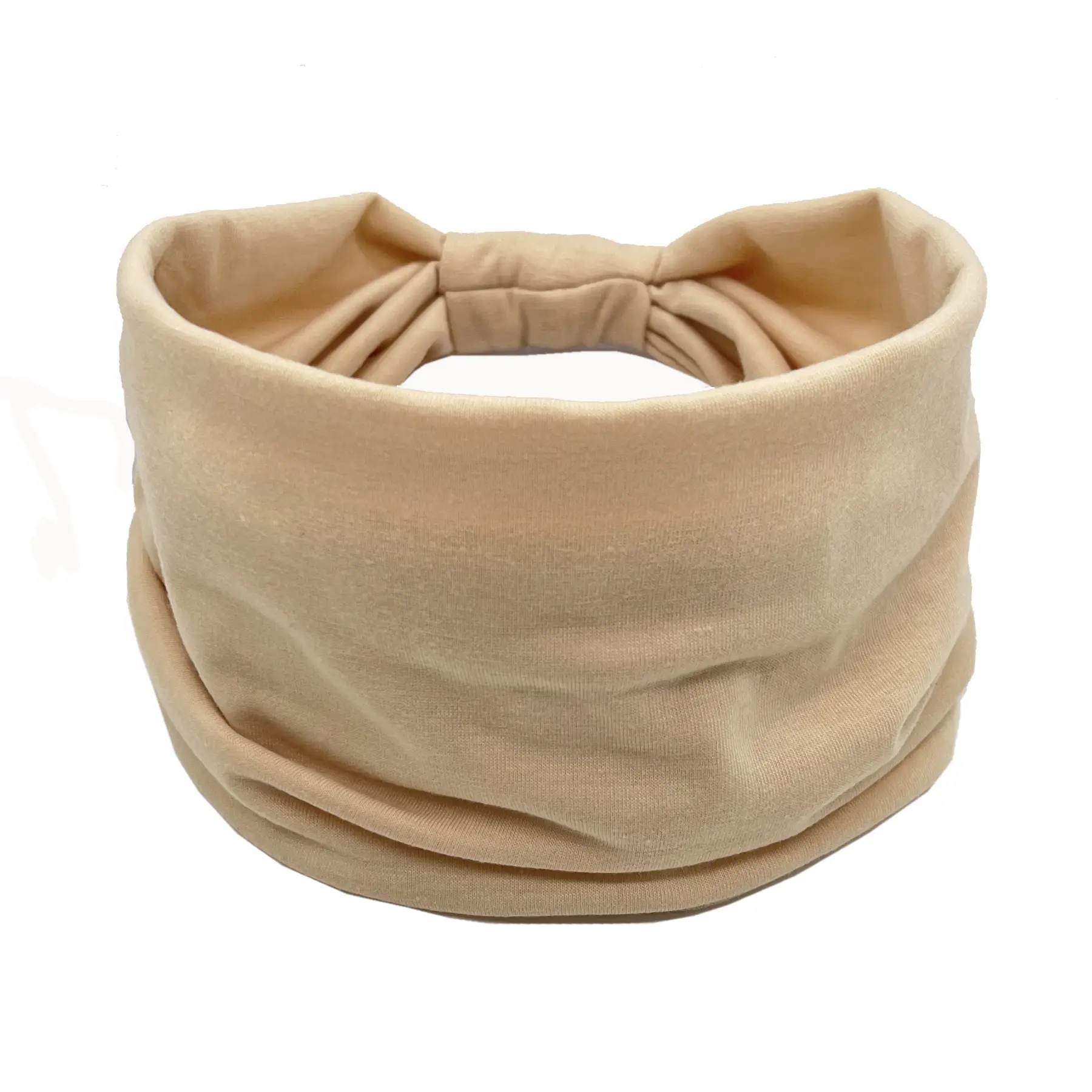 Pink Printed Elastic Hair Band for Women