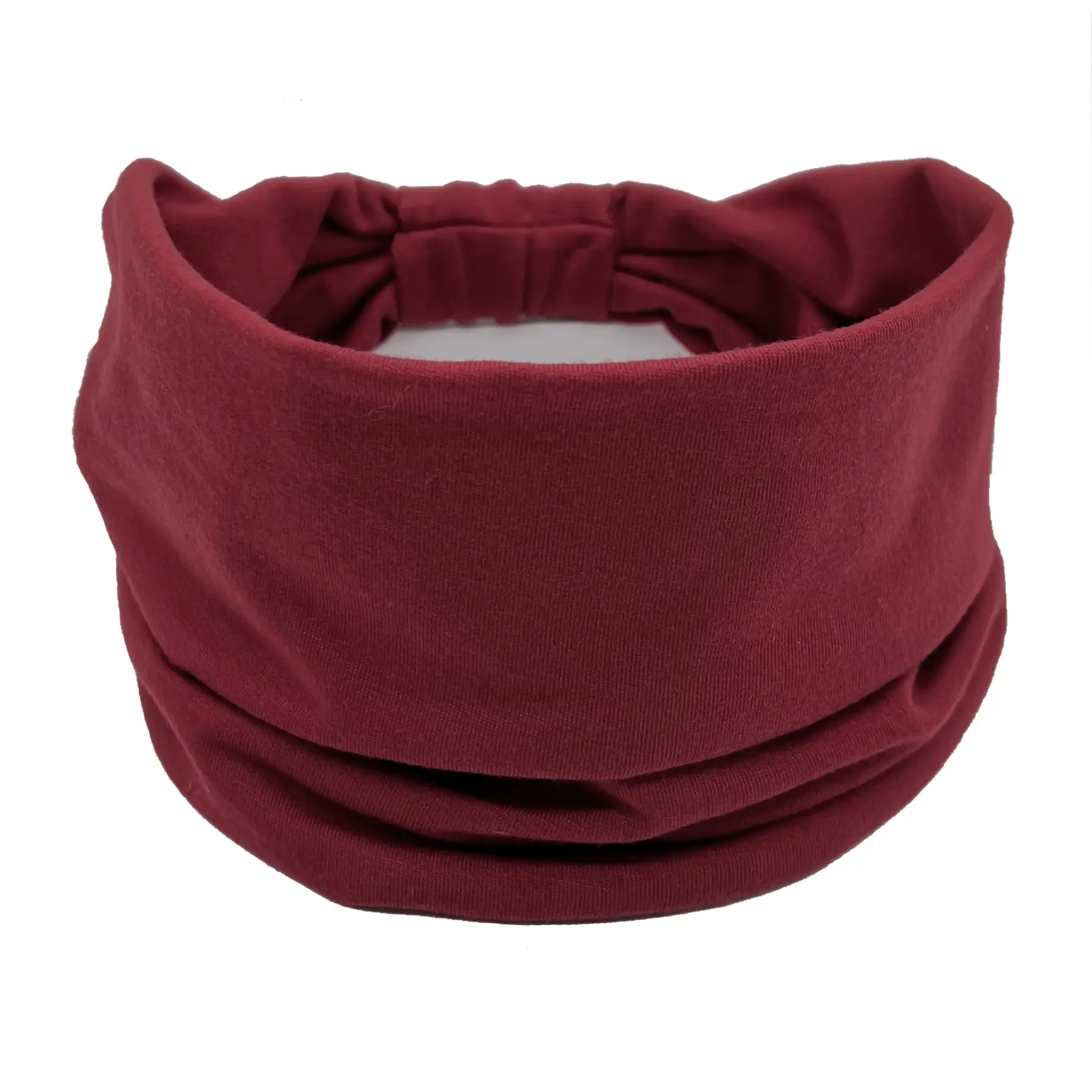Pink Printed Elastic Hair Band for Women