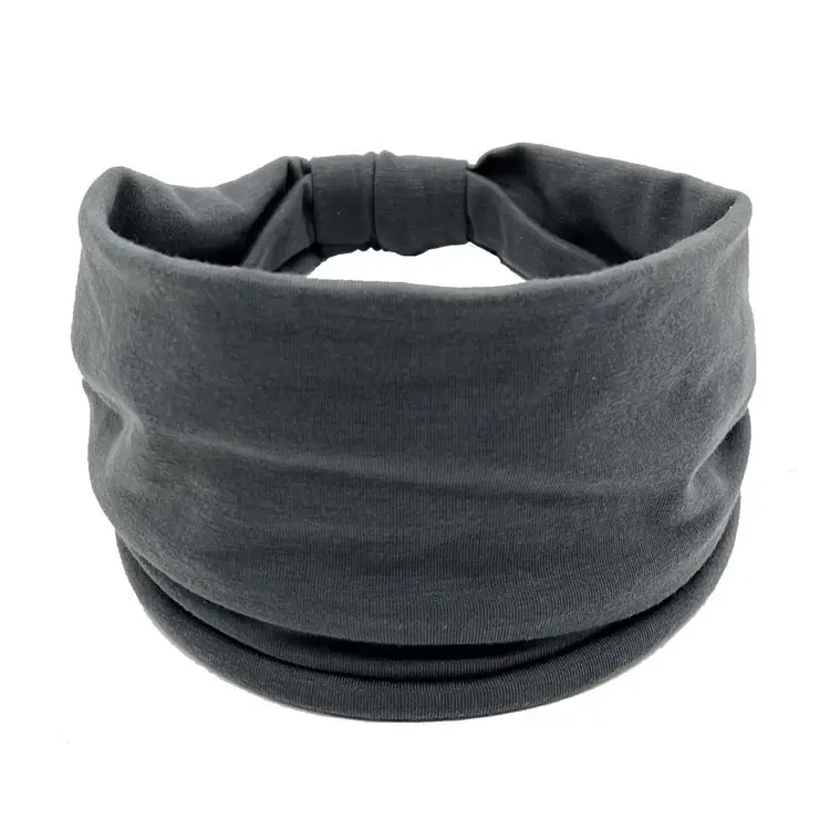 Pink Printed Elastic Hair Band for Women