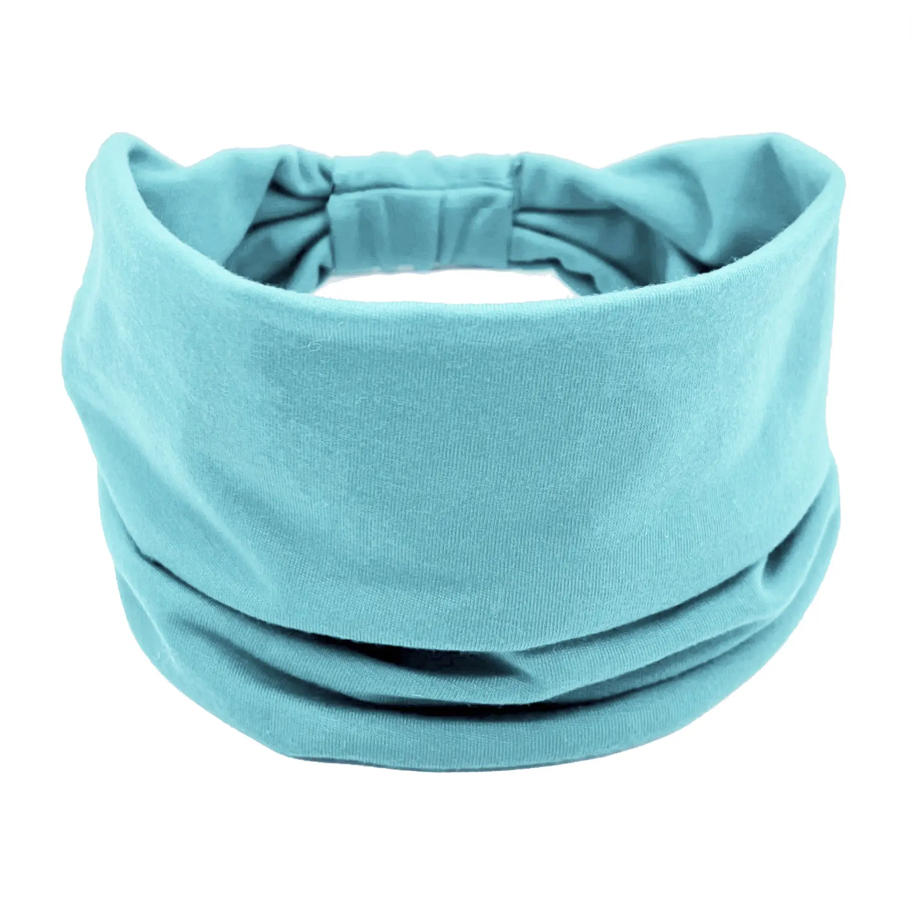 Pink Printed Elastic Hair Band for Women