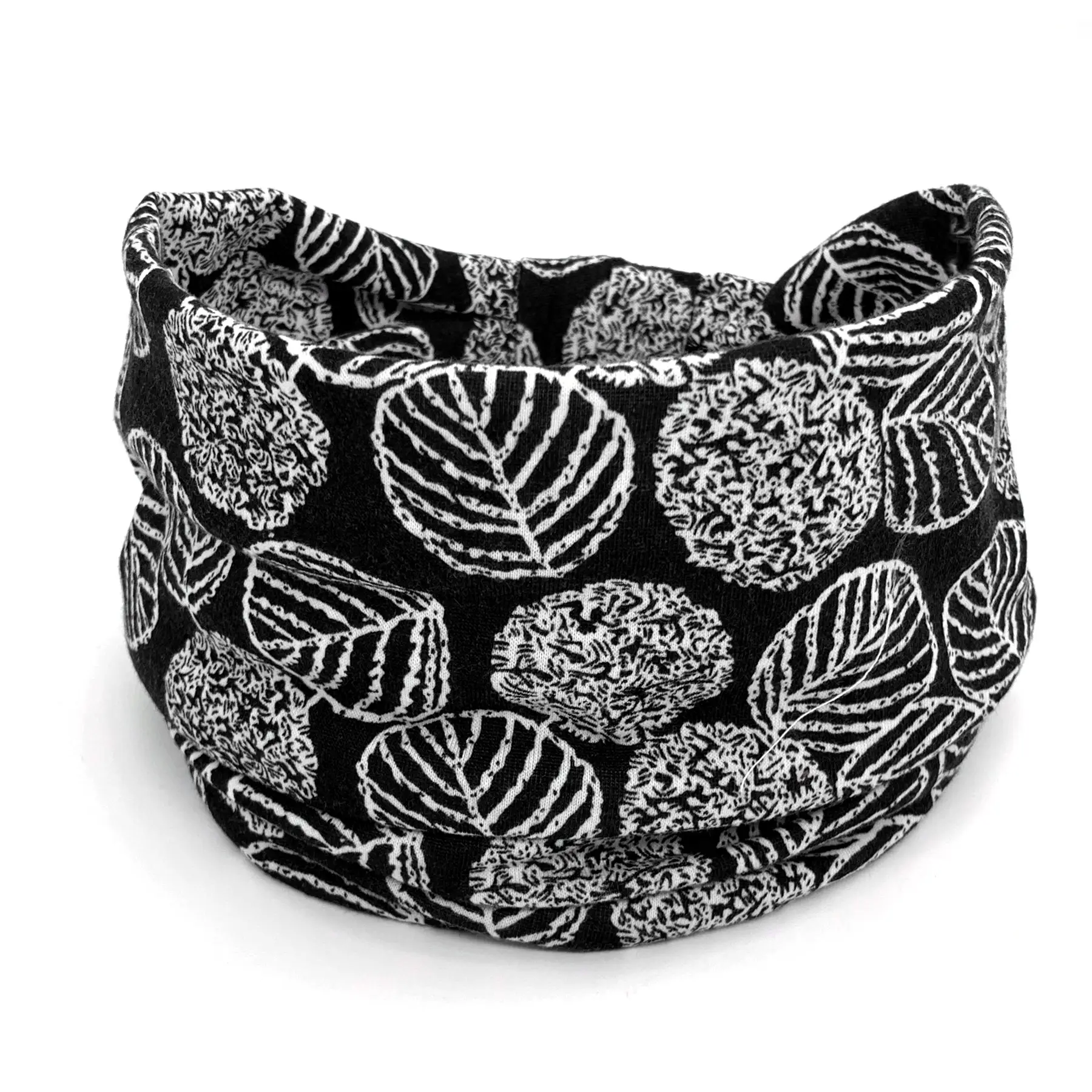 Pink Printed Elastic Hair Band for Women
