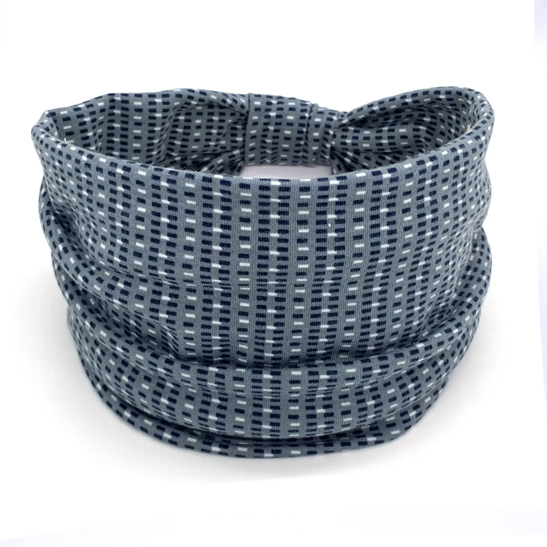 Pink Printed Elastic Hair Band for Women