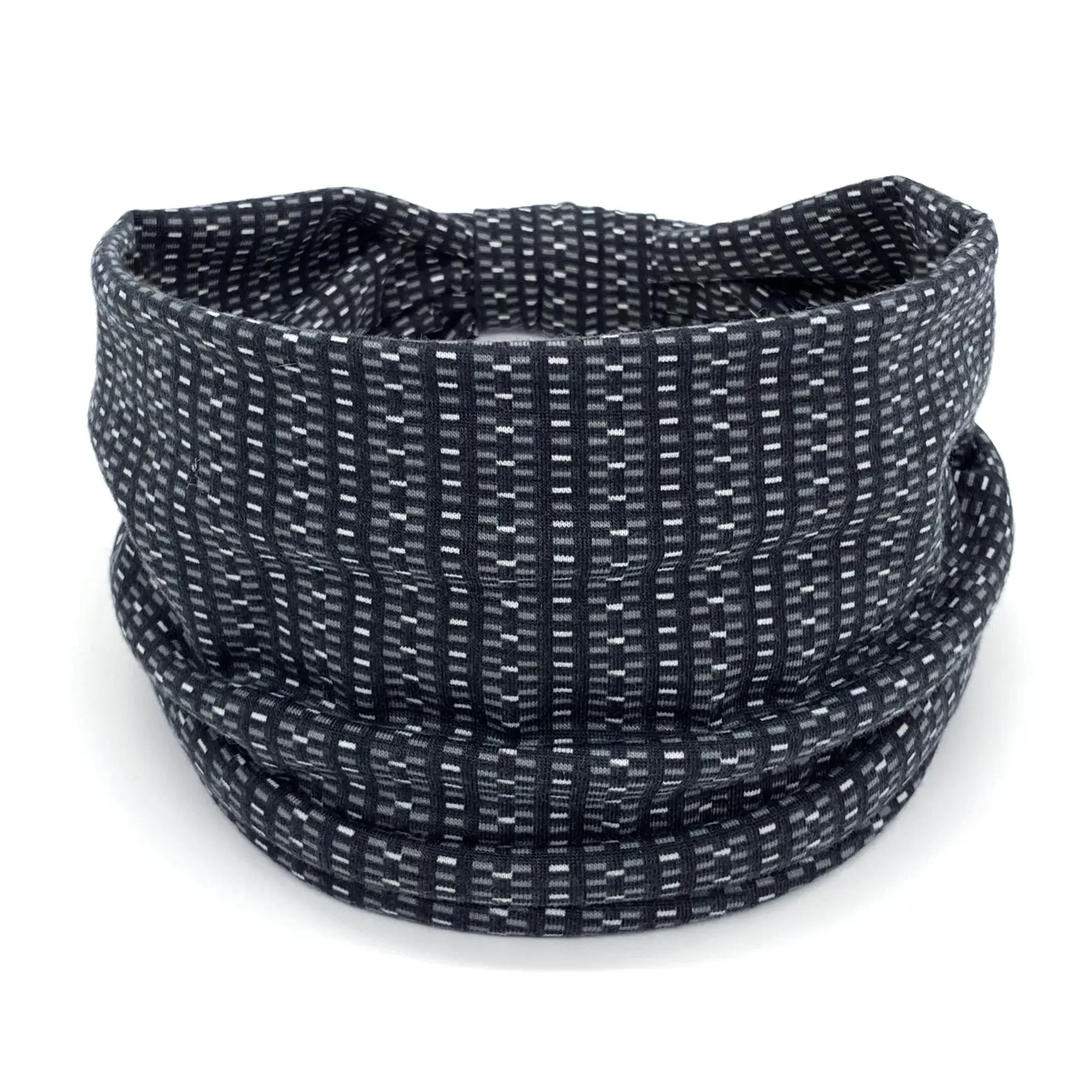 Pink Printed Elastic Hair Band for Women