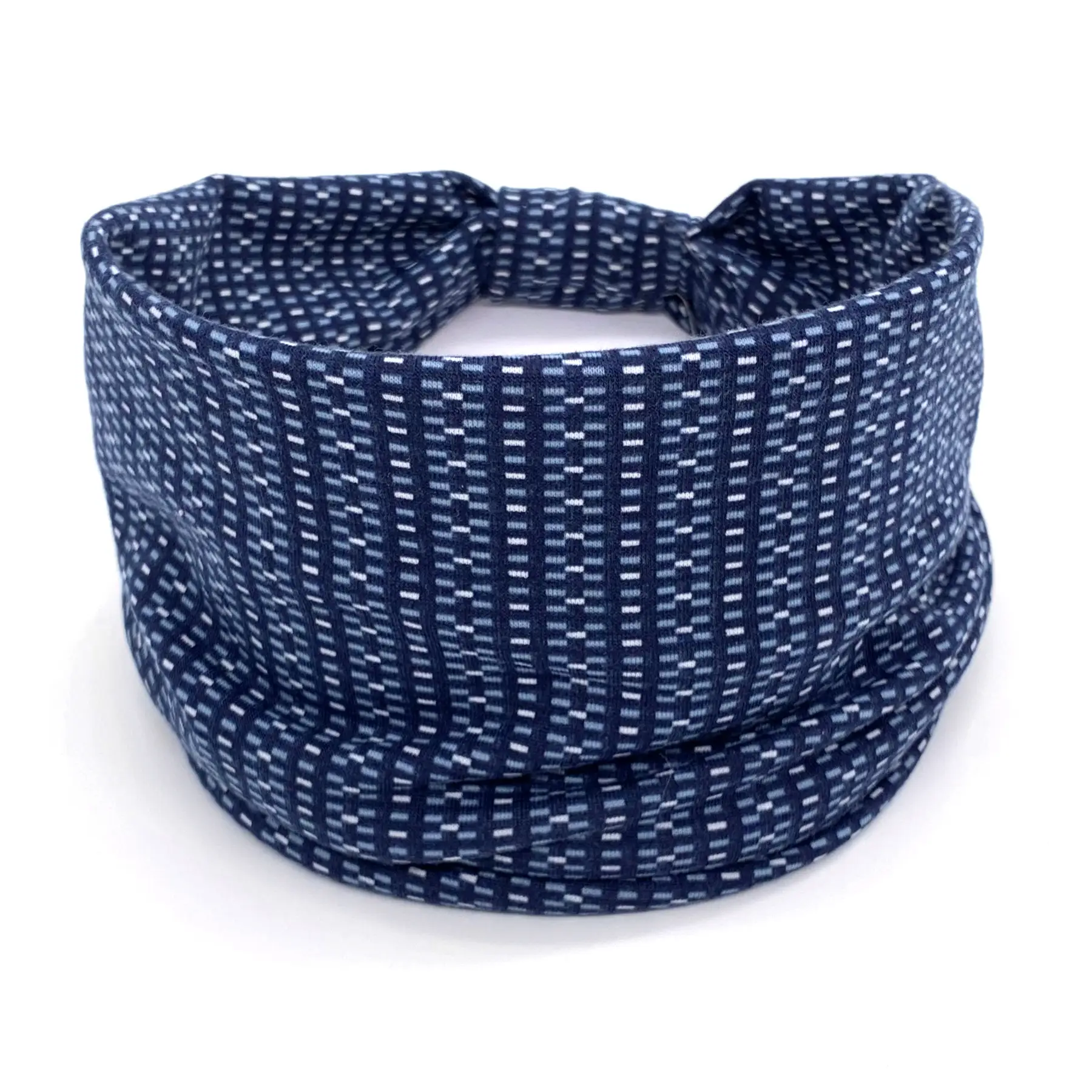 Pink Printed Elastic Hair Band for Women