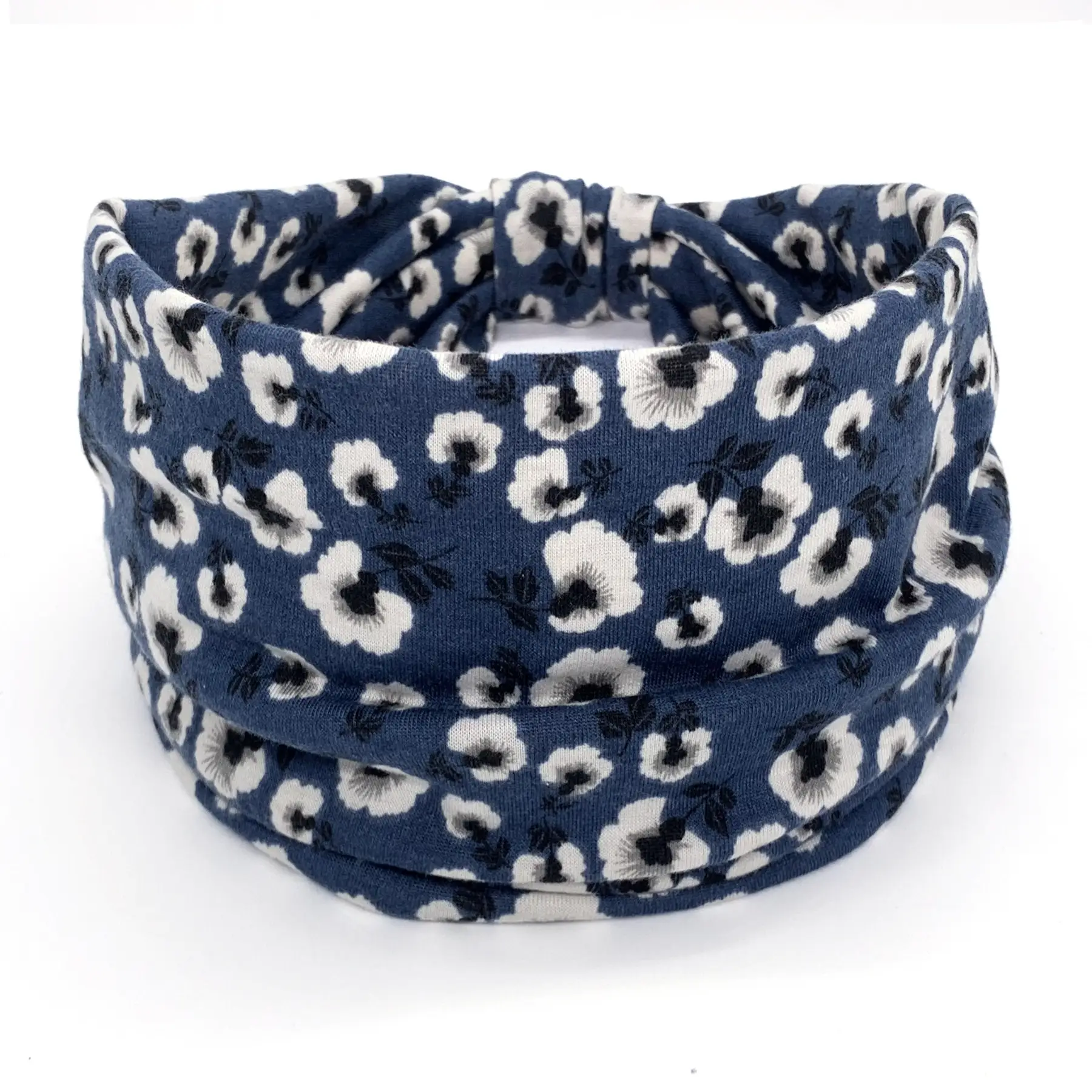 Pink Printed Elastic Hair Band for Women