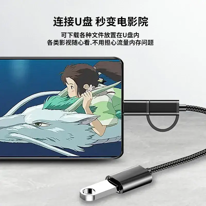 Cross-Border Otg Adapter Cable Two-In-One USB Type-C - Image 11