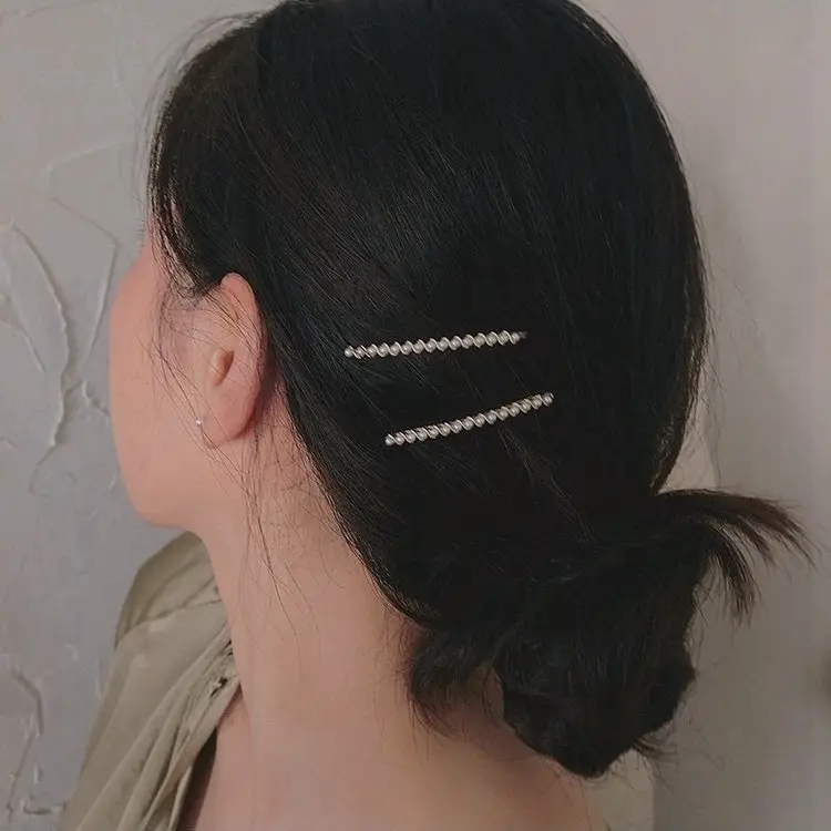 Japanese Style Pearl Hairpin Clips for Women - Image 3
