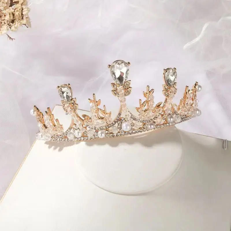 Children's Crown Rhinestone Hairband Dress Accessory