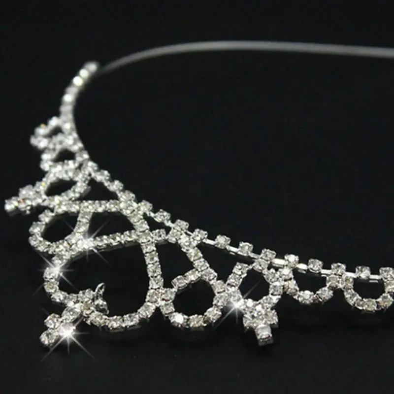 Children's Crown Rhinestone Hairband Dress Accessory